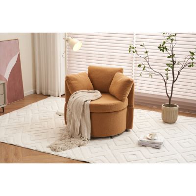 Teddy Fabric Living Room Storage Chair