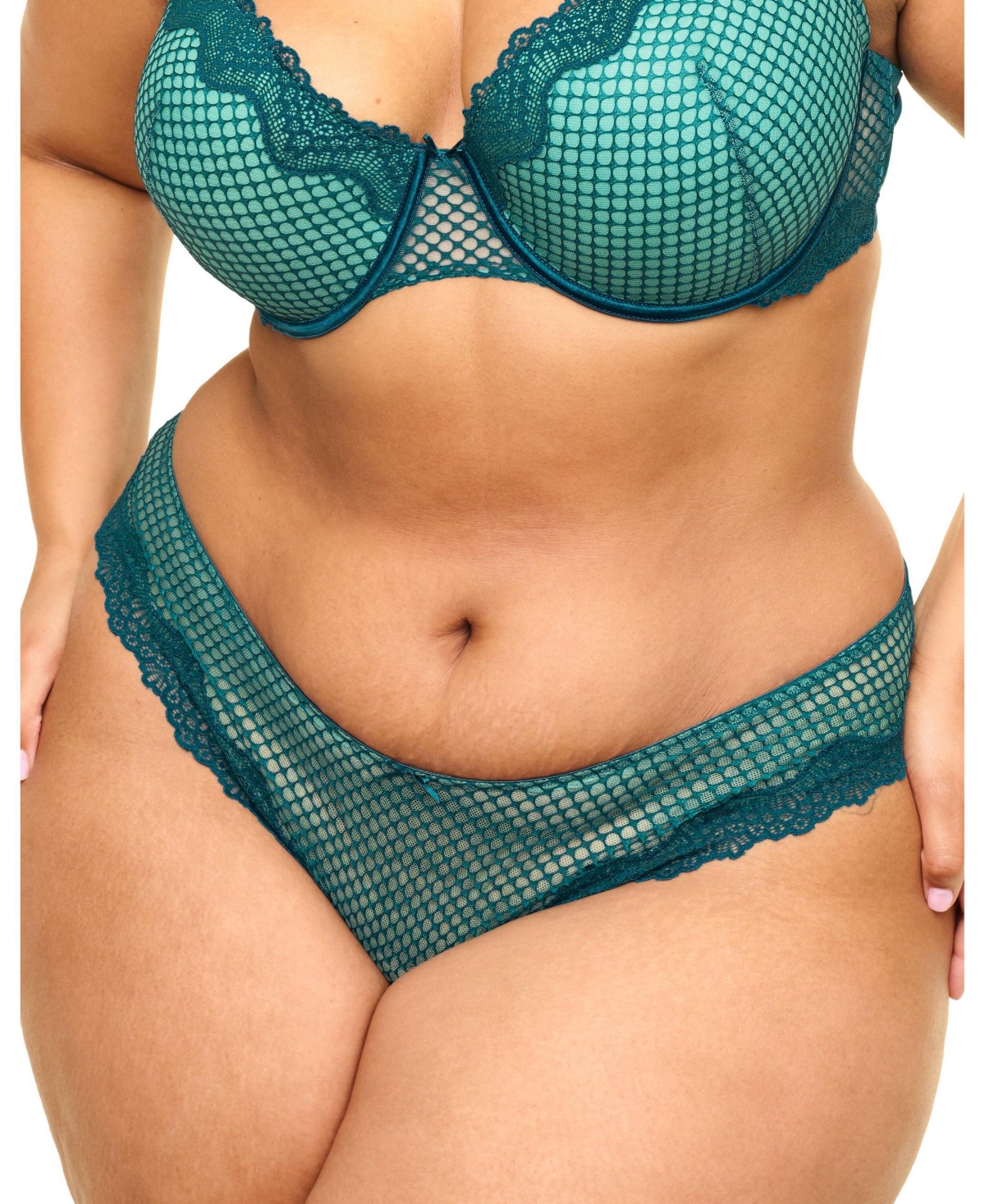 Adore Me Plus Size Rubie Brazilian Panty