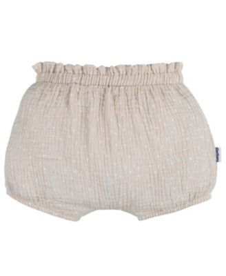 Baby Girls Gauze Bubble Shorts, 3-Pack