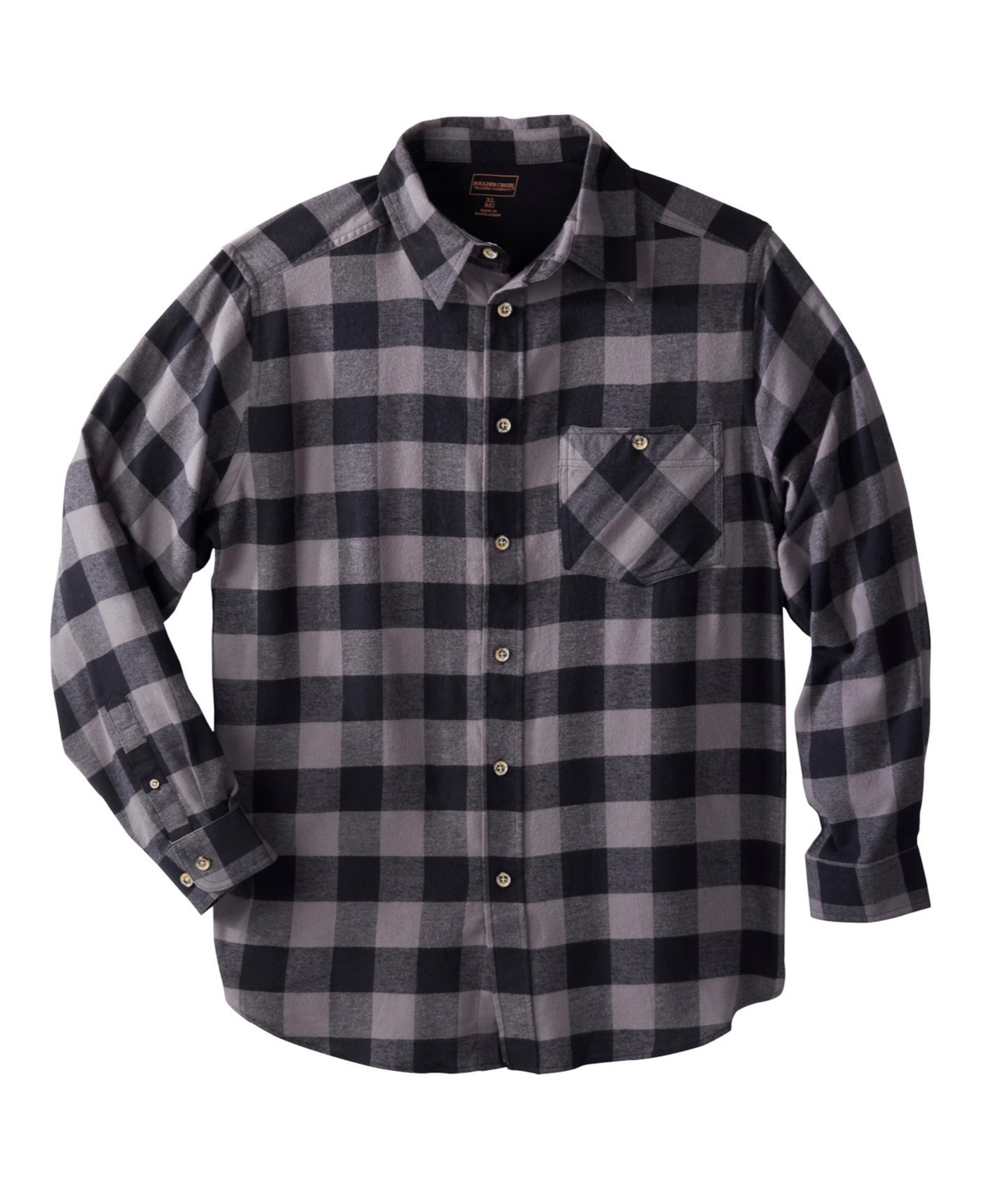 KingSize Big & Tall Boulder Creek by Flannel Shirt - Camo