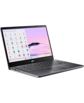 14" Chromebook Plus 514 Intel Core i3-N305 8GB RAM Intel UHD Graphics 128 SSD Storage 1920 x 1080 - Steel Gray