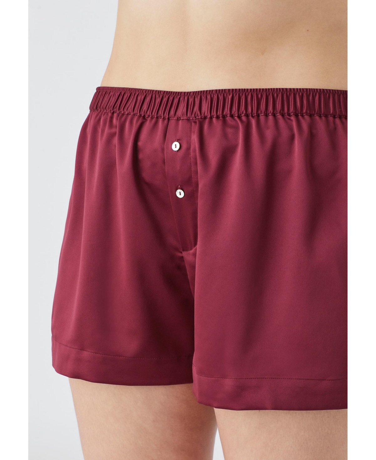 Cuup Plus Size The Boxer Short - Recycled Satin