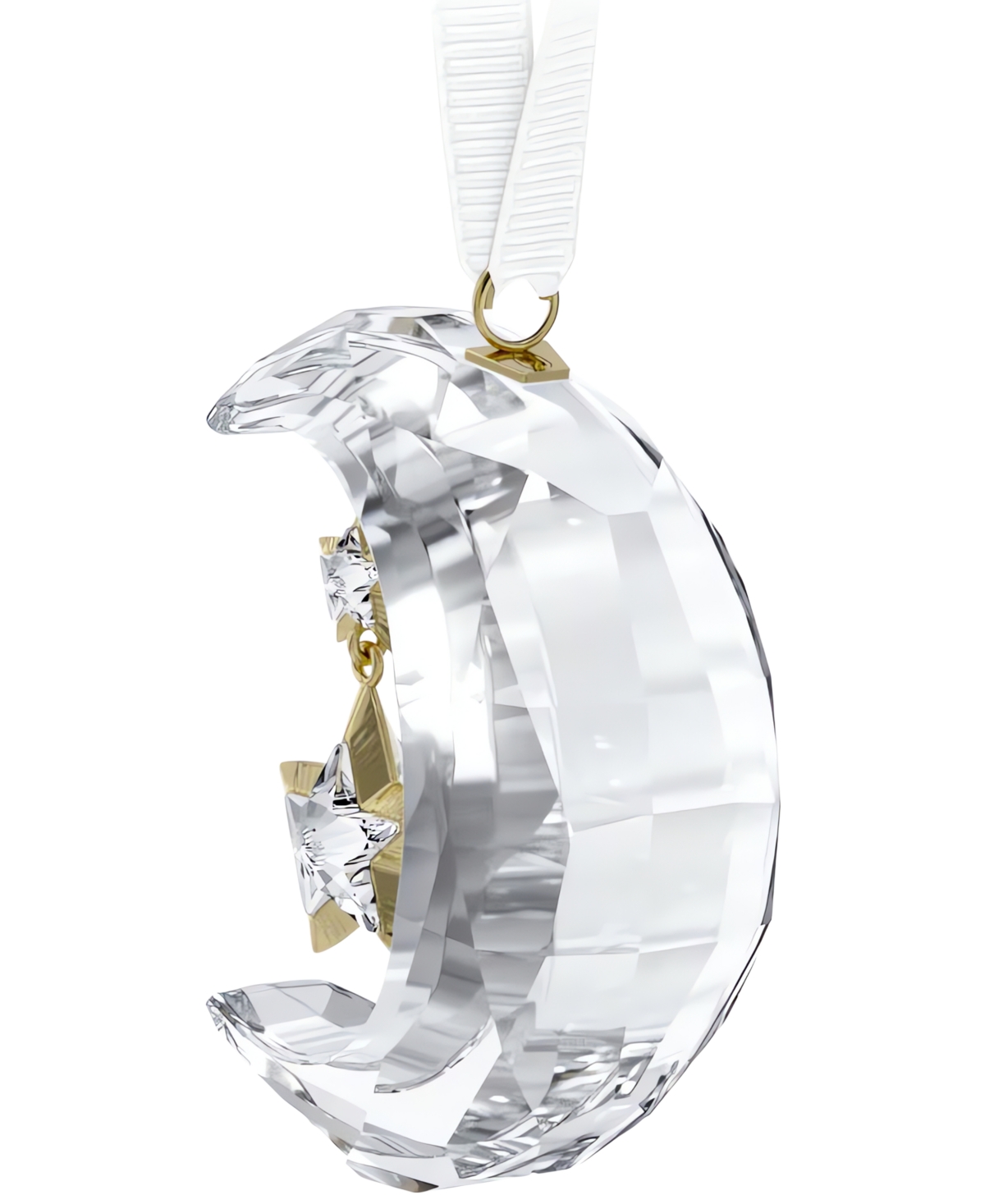 Swarovski Moon And Star Crystal Ornament In No Color