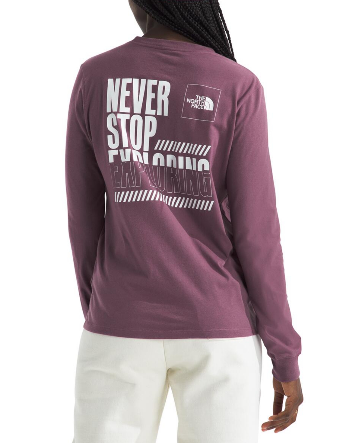 The North Face Women's Cotton Brand Proud Long-Sleeve Top