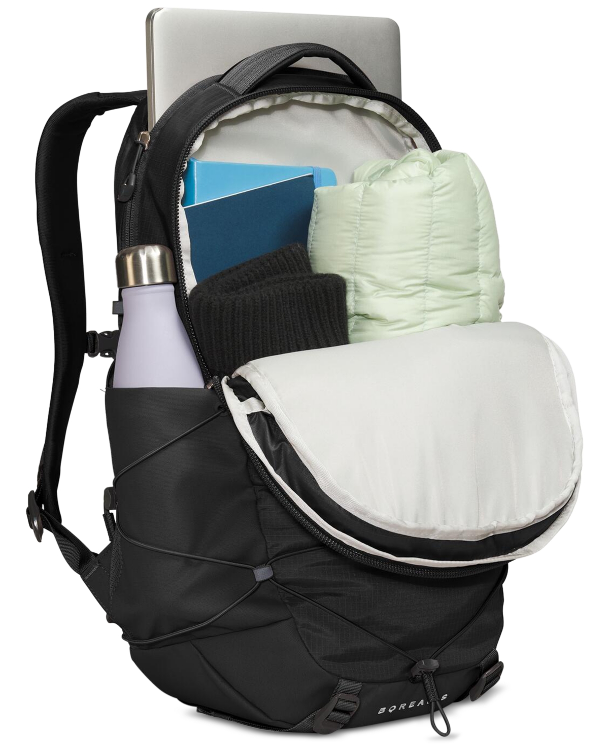 Shop The North Face Women's Borealis Backpack In Tnf Black,tnf White