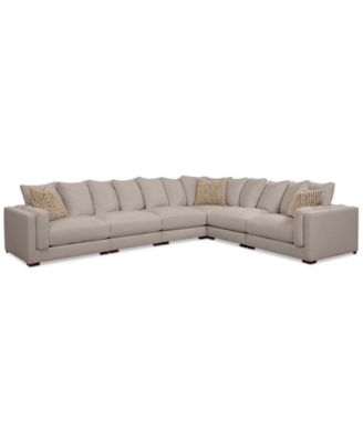 Barlien 6-Pc. Modular Fabric Sectional