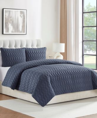 Diamond 3-Piece Quilt Set, Full/Queen
