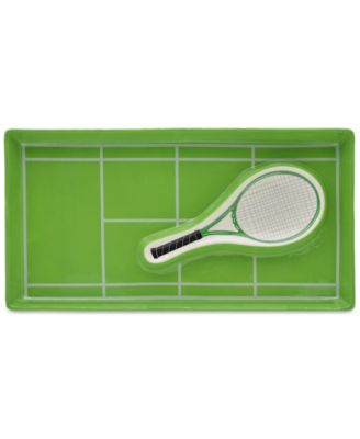 Godinger - Ceramic Tennis Racquet Chip & Dip Tray