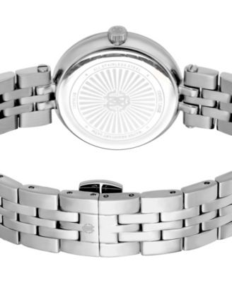 Women's Quartz Silver-tone Stainless Steel Watch 30mm