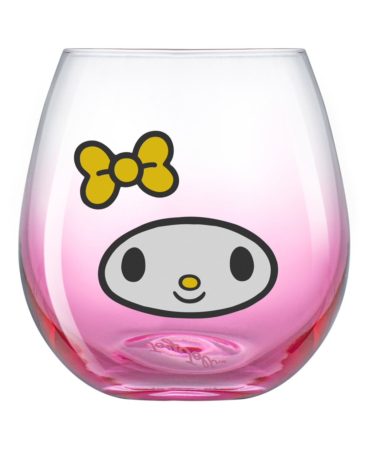 Shop Joyjolt Hello Kitty And Friends Hello Sippy Stemless Drinking Glasses, Set Of 4 In Multi