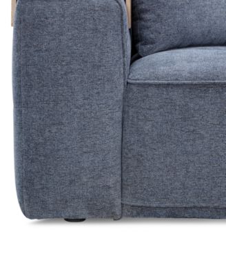 Nycolle 4-Pc. Modular Fabric Sectional with Console