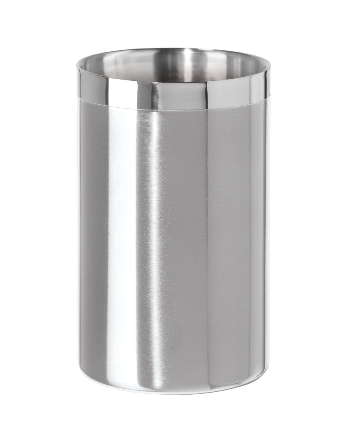 Oggi Stainless Steel Double Wall Wine Cooler In Stainless Steel