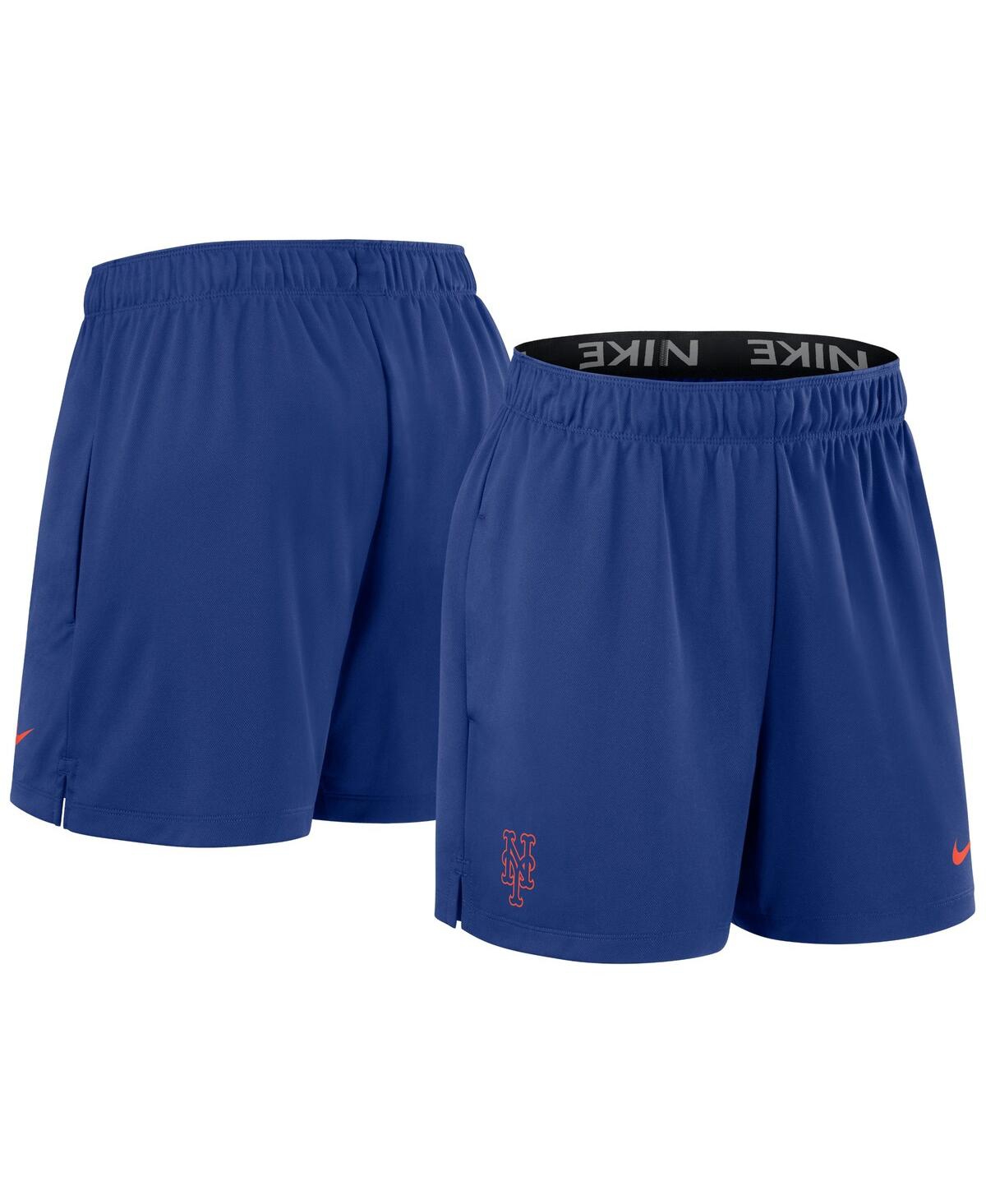Women's Royal New York Mets Authentic Collection Knit Shorts - Royal