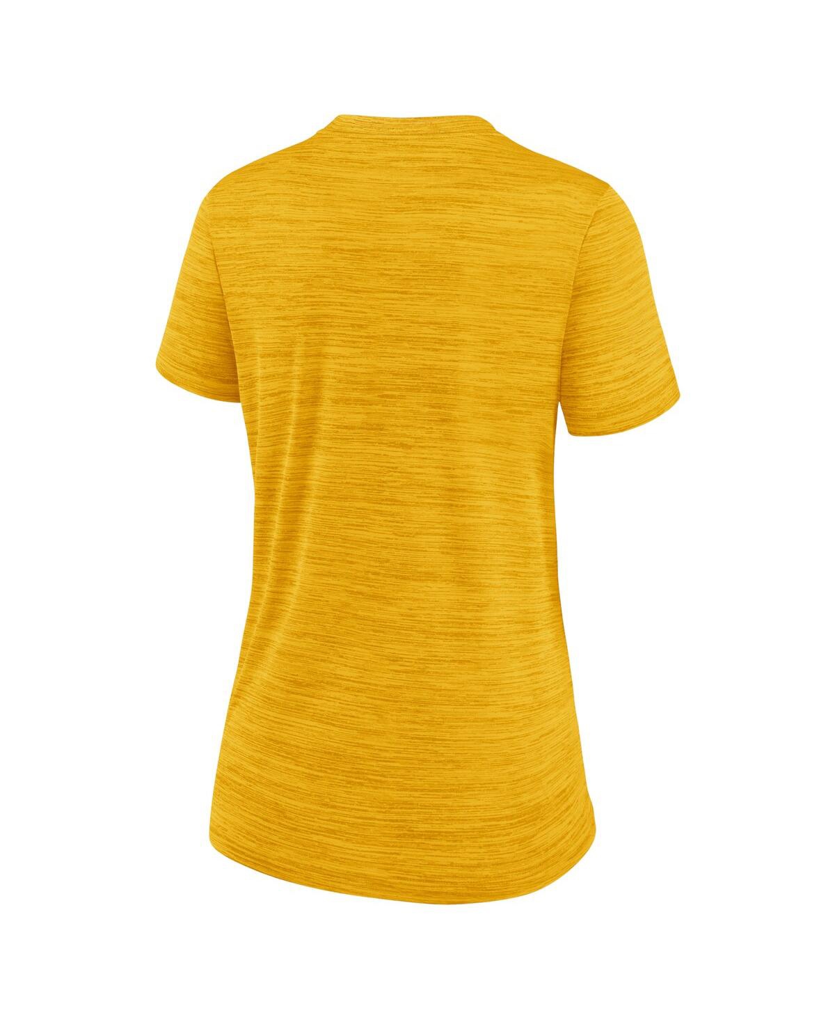 Nike Men's and Women'sPittsburgh Pirates Authentic Collection Velocity Performance T-Shirt - Gold