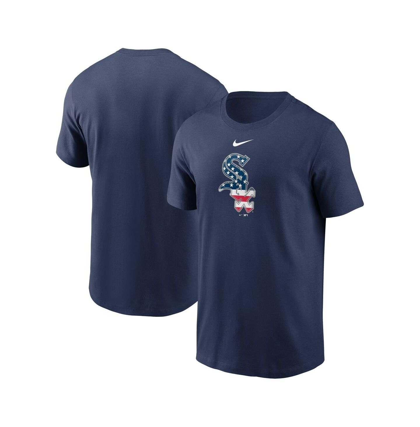 Мужская футболка Nike Navy Chicago White Sox Americana — фото 1