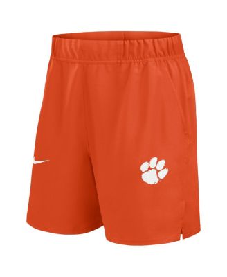 Men's Orange Clemson Tigers Primetime Victory Performance Shorts