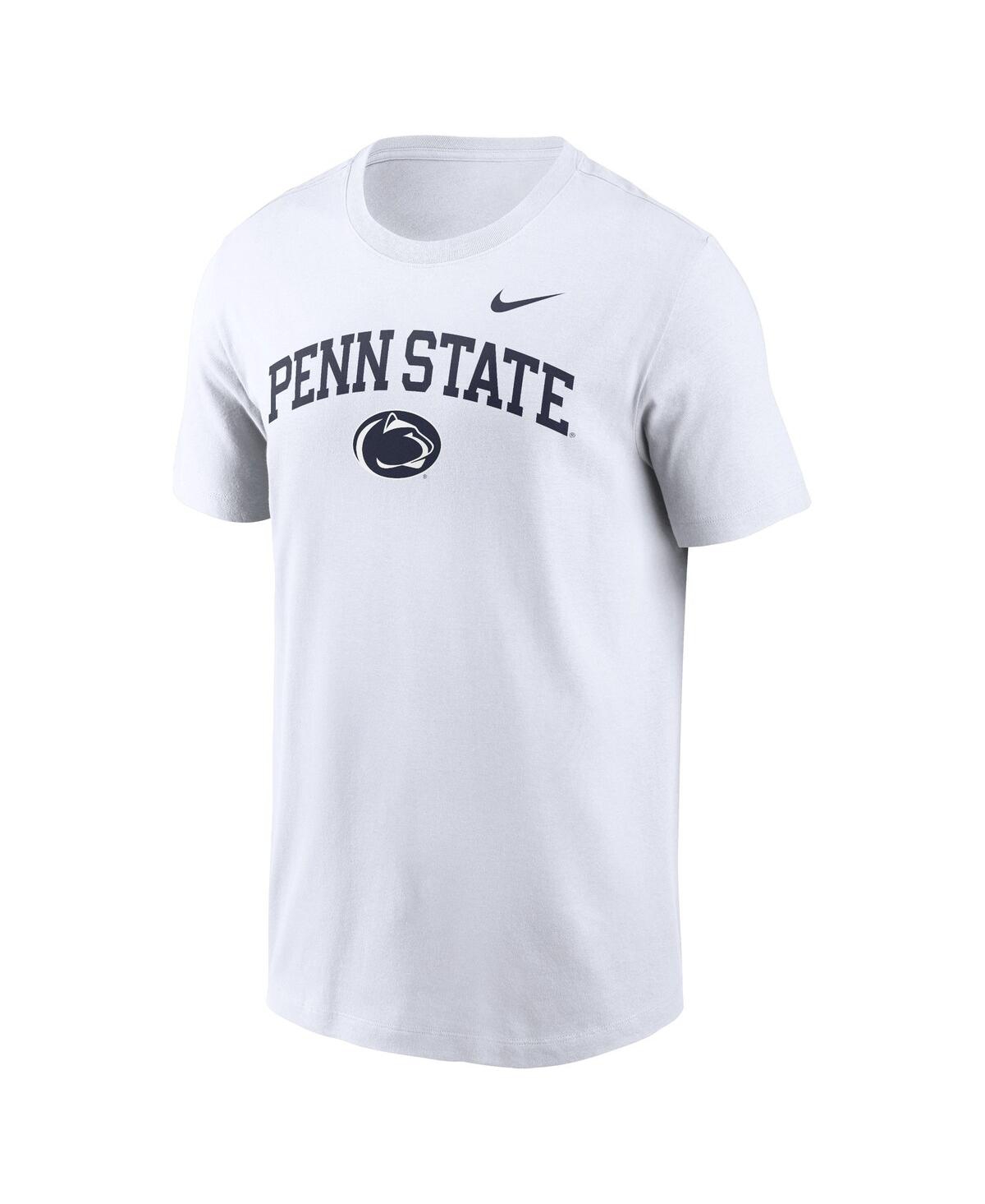 Nike White Penn State Nittany Lions 2-hit Stacked T-shirt In White