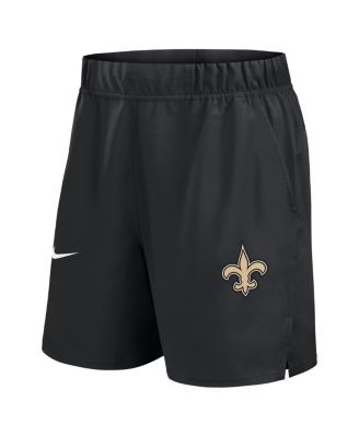 Men's Black New Orleans Saints Blitz Victory Performance Shorts