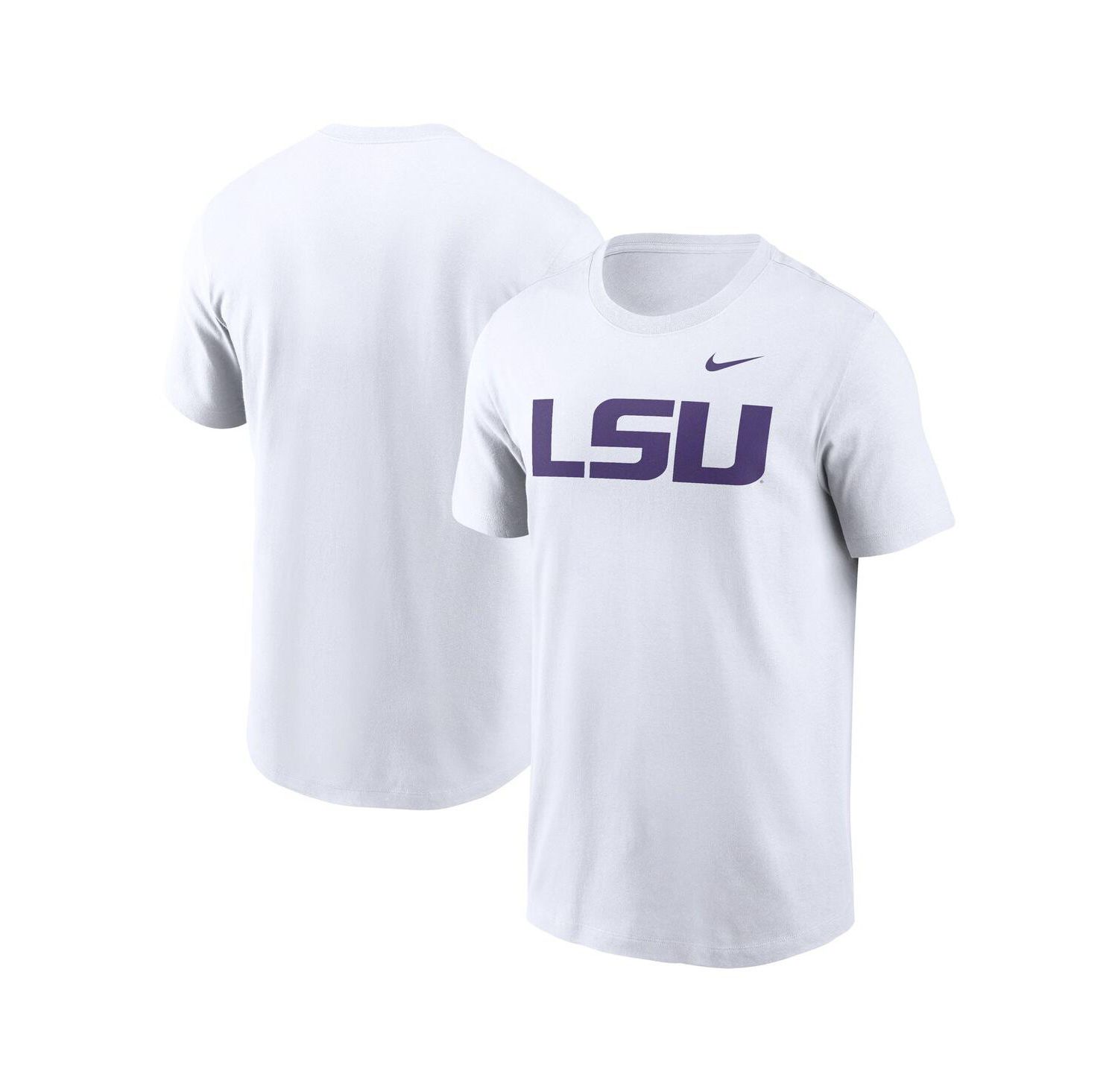 Men's Heather Gray LSU Tigers Primetime Evergreen Logo T-Shirt