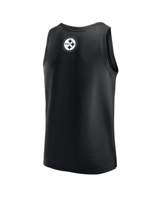 Men's Black Pittsburgh Steelers Elements Tank Top