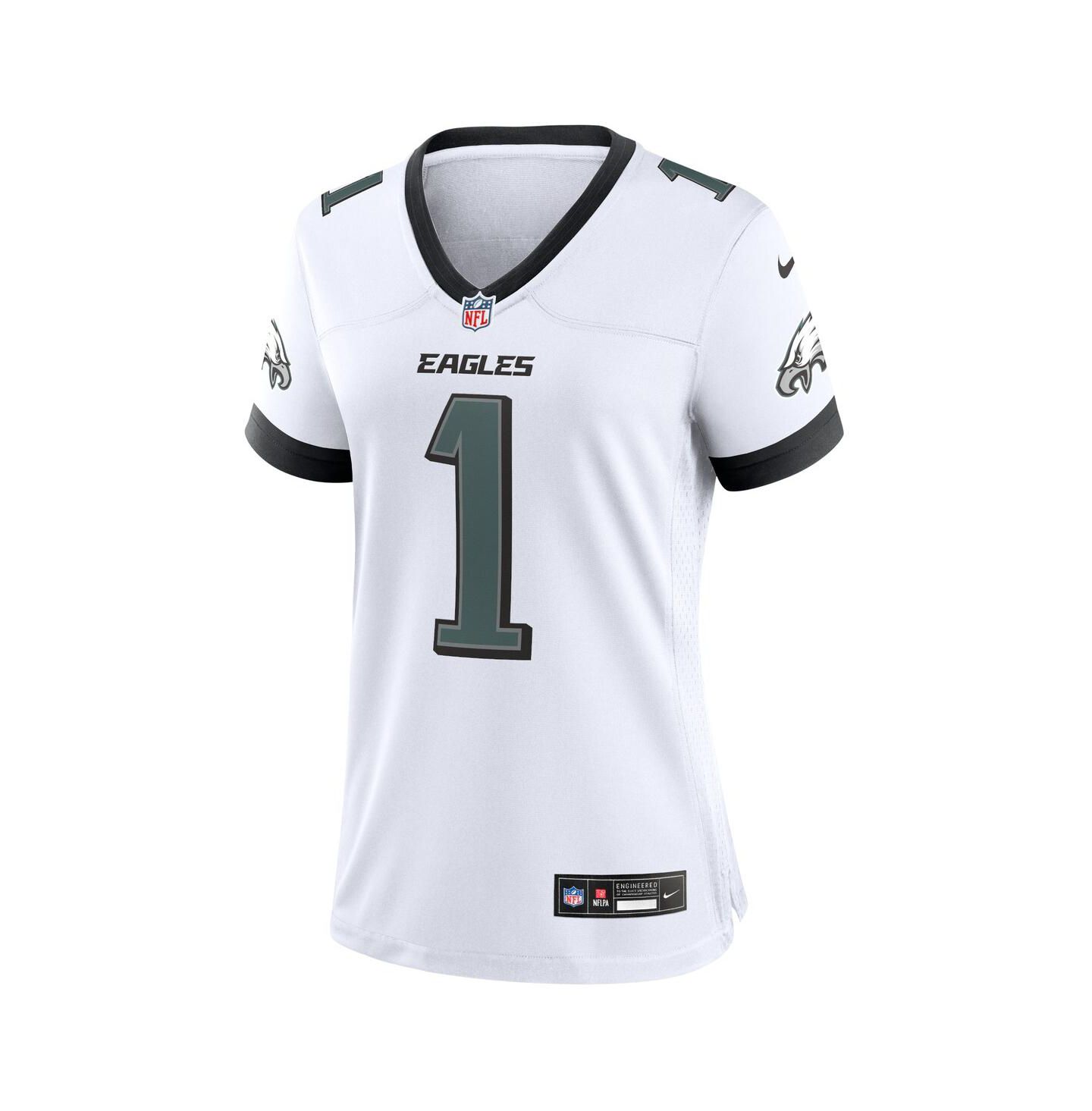Женское джерси Nike Jalen Hurts Philadelphia Eagles Game, цвет: Зелёный, вариант 1 — фото 5