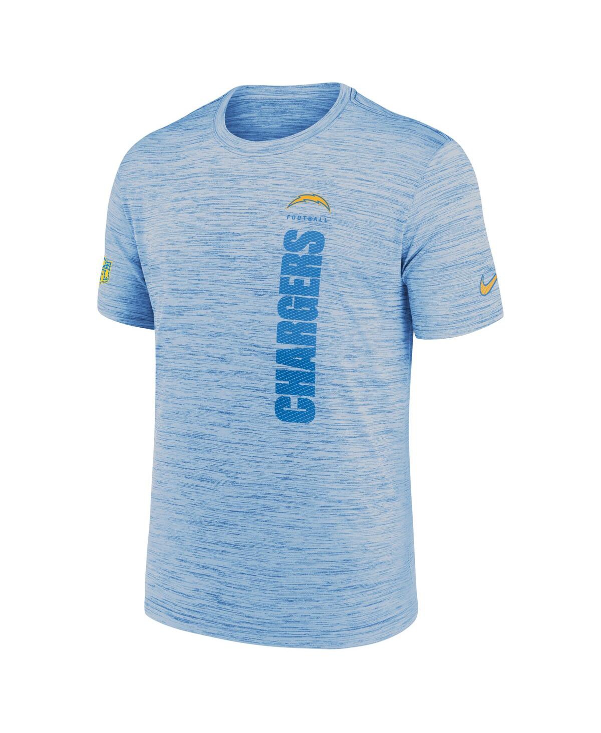 Nike Men'sLos Angeles Chargers 2024 Sideline Velocity Performance T-Shirt - Powder Blue