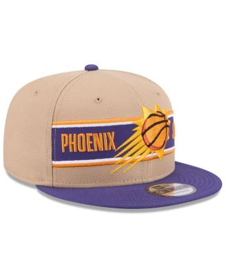 Men's Tan/Purple Phoenix Suns 2024 NBA Draft 9FIFTY Snapback Hat