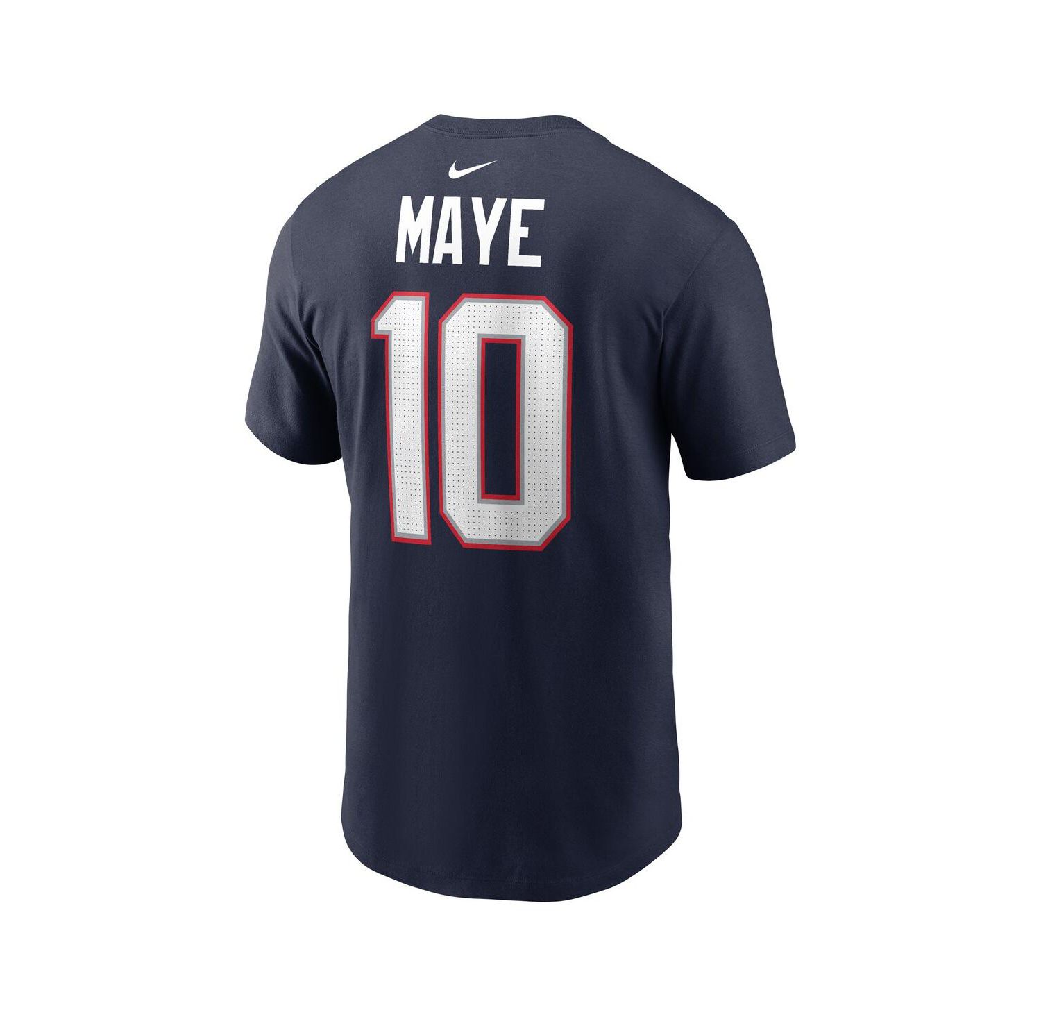Big Boys and Girls Drake Maye Navy New England Patriots 2024 NFL Draft First Round Pick Fuse Name & Number T-Shirt