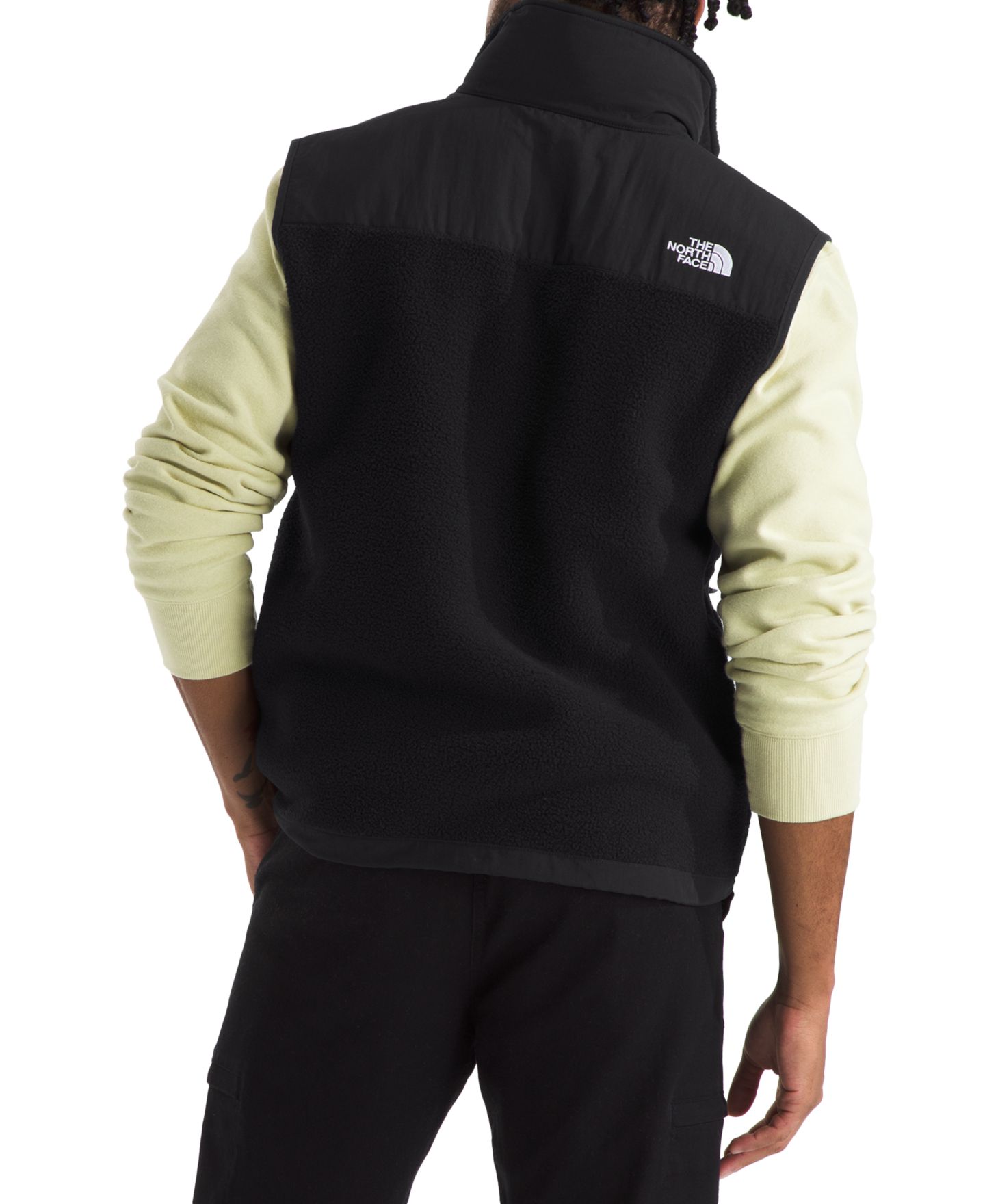 Мужской жилет The North Face Retro Denali Zipper Vest, цвет: Чёрный — фото 2