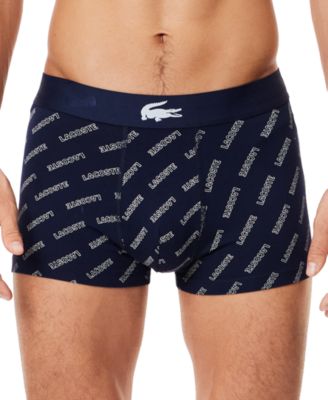 Men's 3-Pack Printed Cotton Stretch Trunks