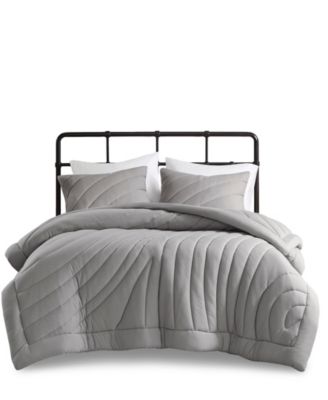Juniper Puffy 3-Pc. Comforter Set, King/California King