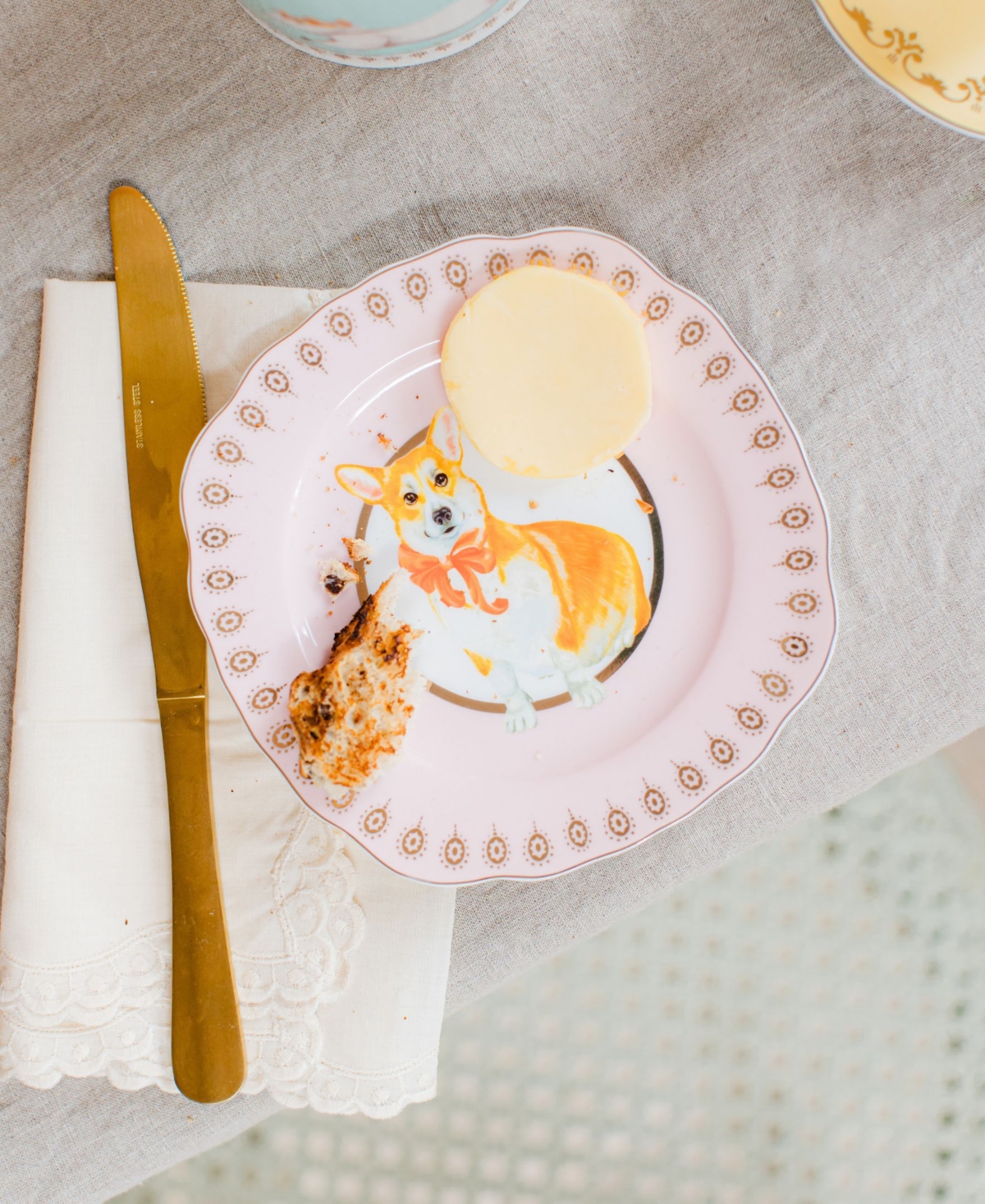YVONNE ELLEN BEST OF BRITISH TEA PLATES, SET OF 4 