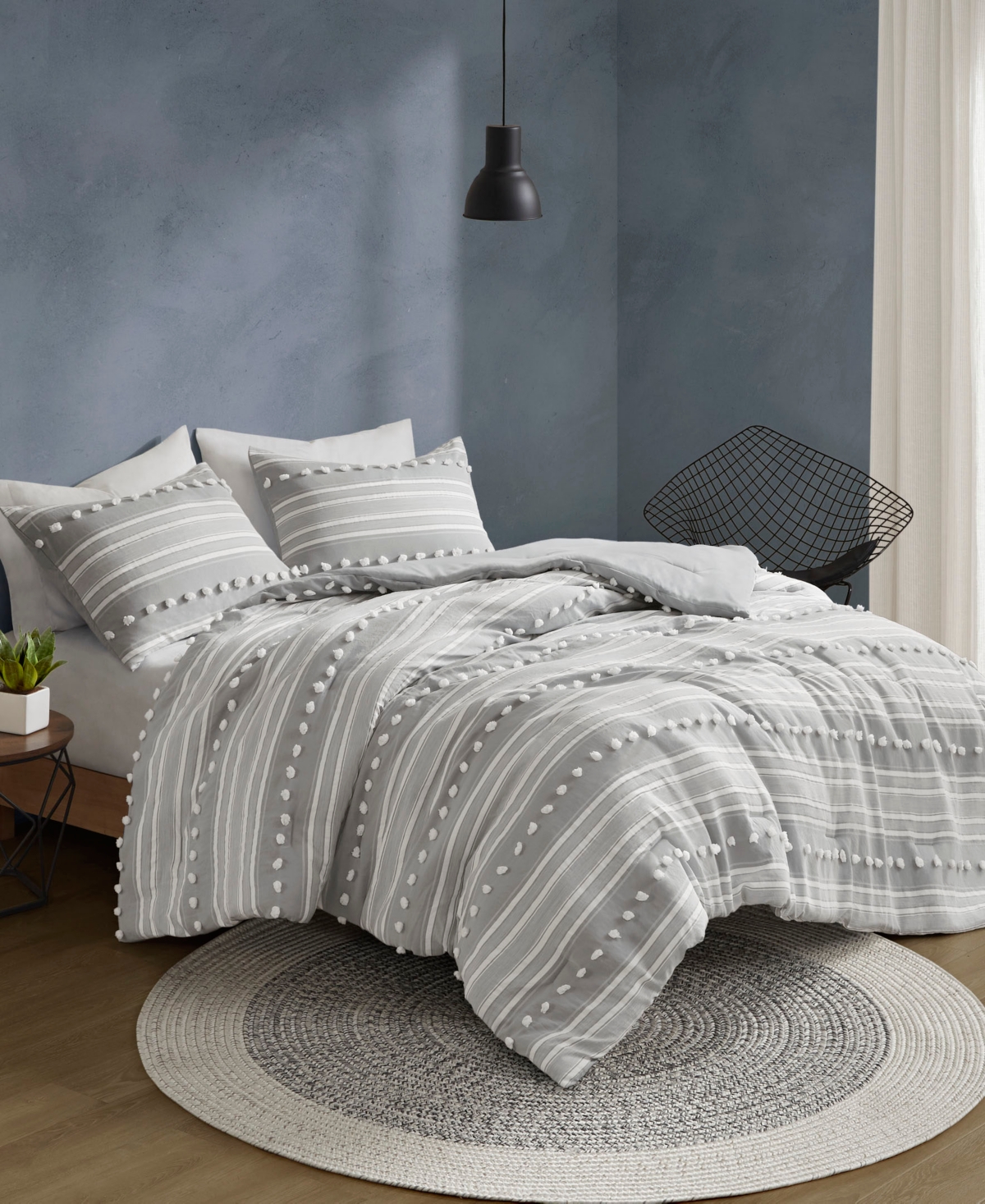 Urban Habitat Rowan Striped 3-Pc. Comforter Set, Full/Queen