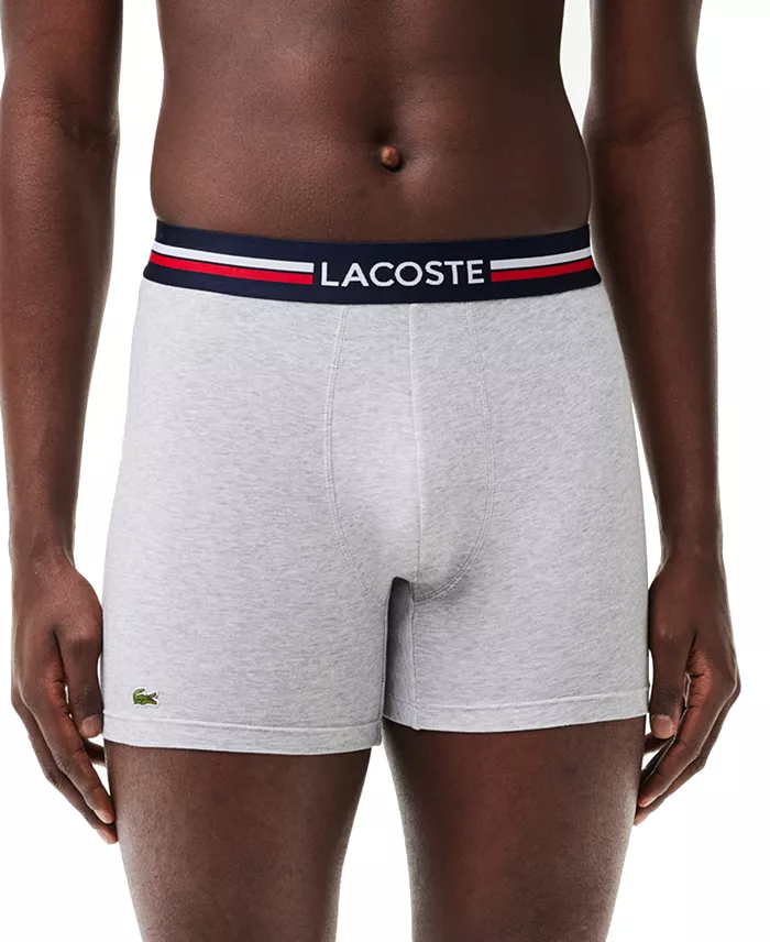Men's Cotton Stretch French Flag Boxer Briefs, 3-Pack - thumbnail 6