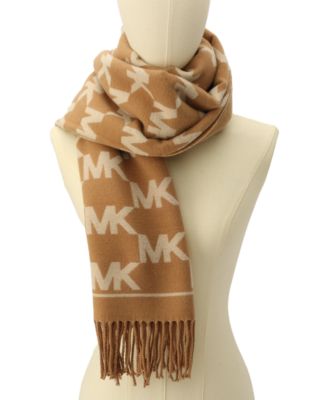 Women's Metallic Logo Wrap Scarf