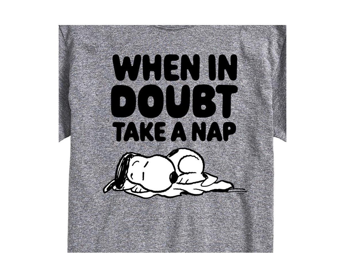 Airwaves Hybrid Apparel Peanuts Nap Mens Short Sleeve Tee In Green
