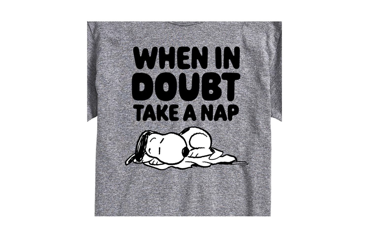 Hybrid Apparel Snoopy Nap Men's Short Sleeve Tee