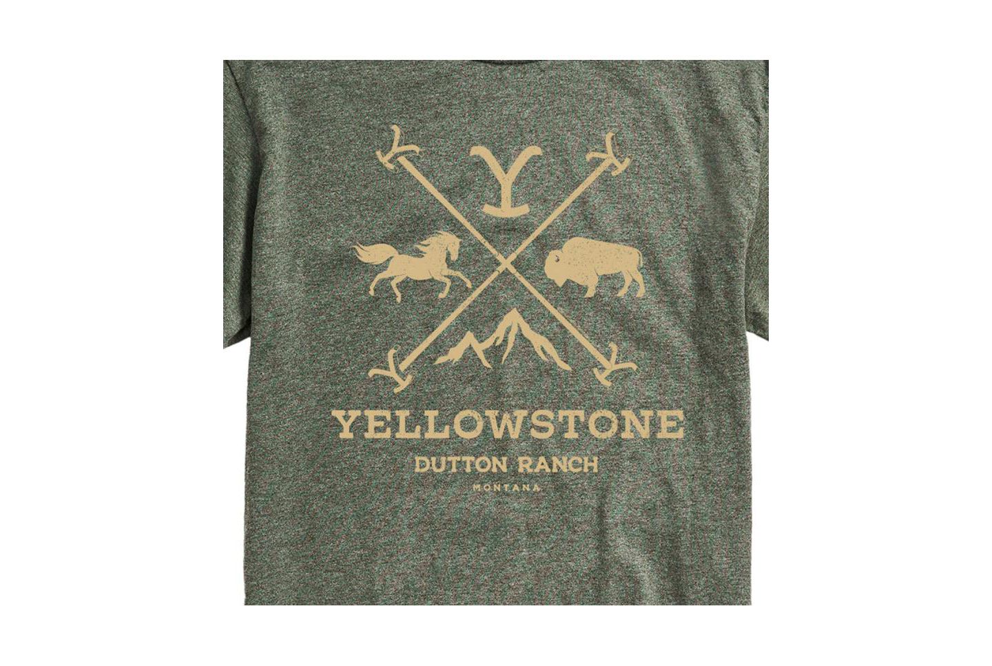Мужская футболка AIRWAVES Hybrid Apparel Yellowstone Short Sleeve, цвет: Чёрный — фото 7
