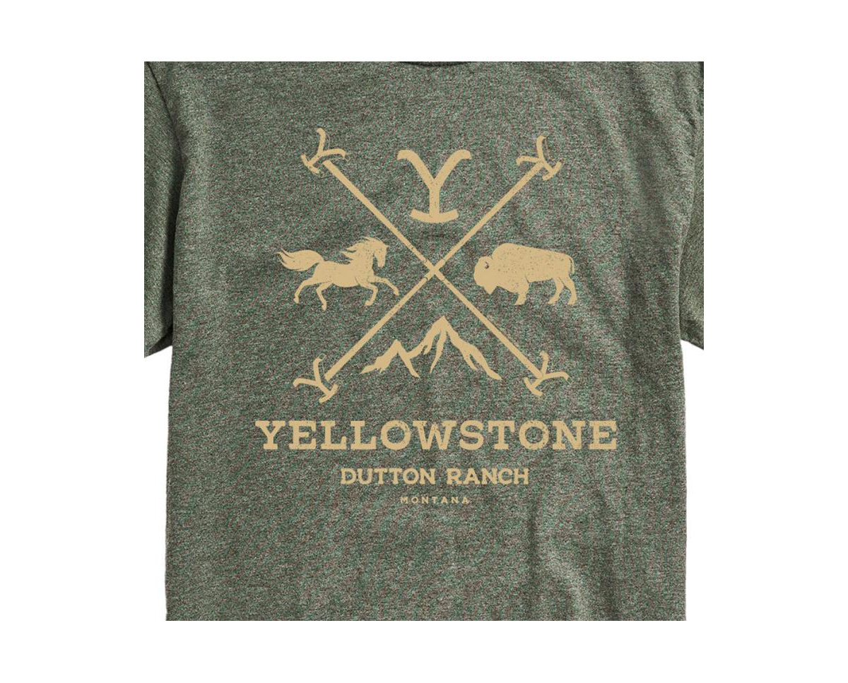 Hybrid Apparel Yellowstone Mens Short Sleeve Tee