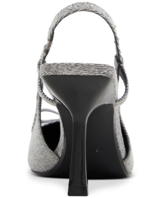 Women's Stevvie Slingback Pointed-Toe Bow Pumps