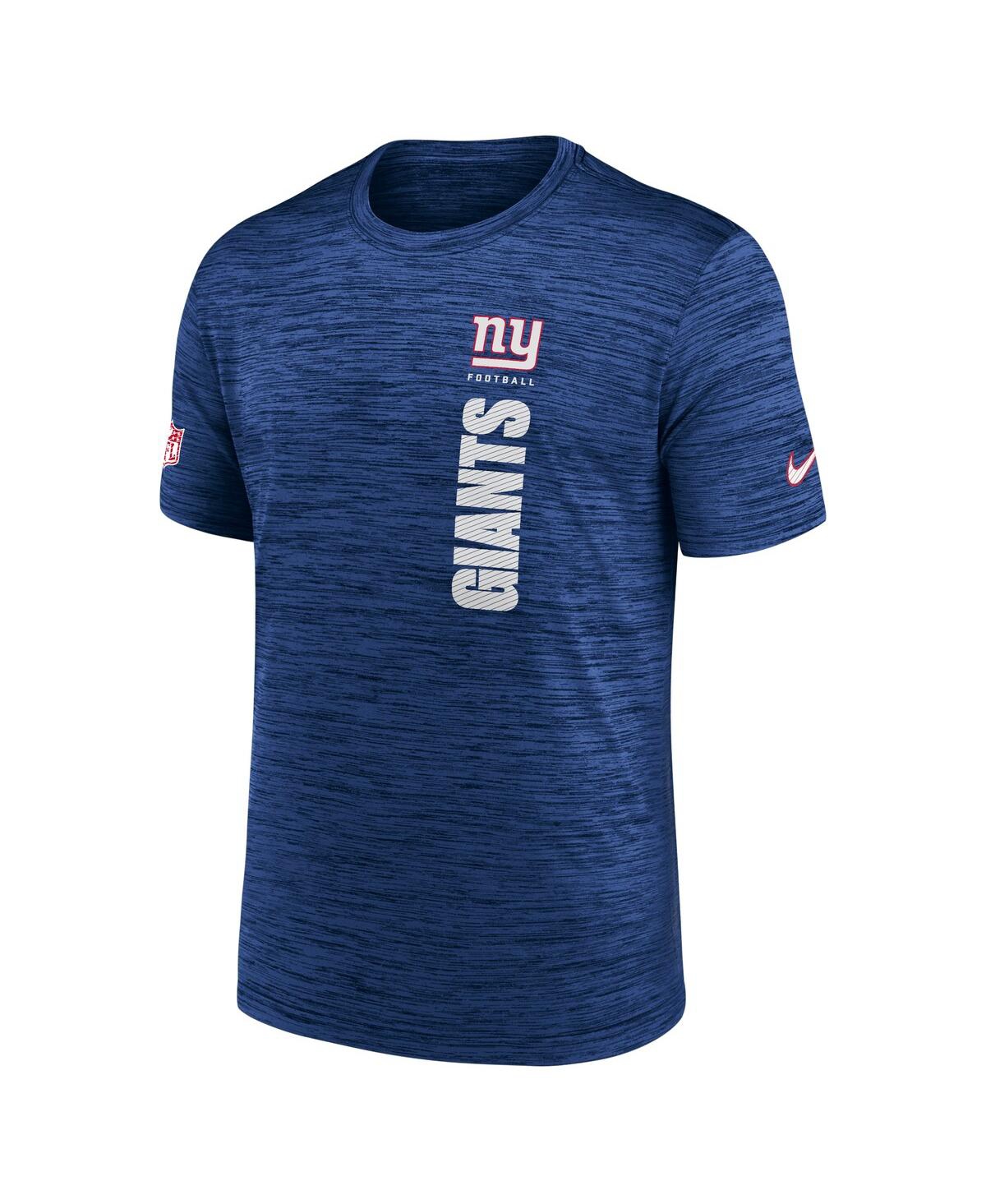 Nike Men'sNew York Giants 2024 Sideline Velocity Performance T-Shirt - Royal