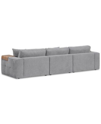 CLOSEOUT! Nycolle 3-Pc. Modular Fabric Sectional, Created for Macy's