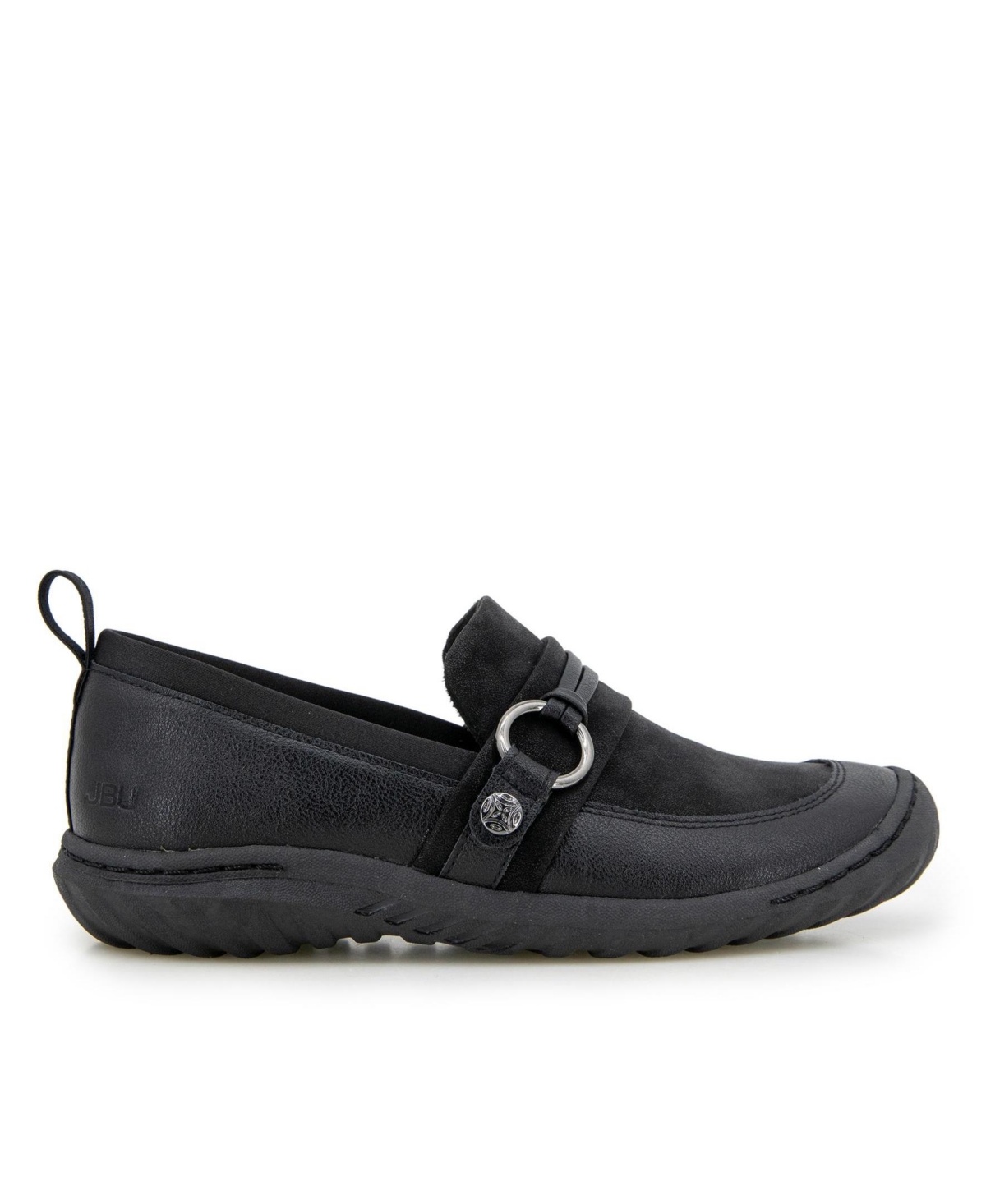 Jbu Women's Phoebe Slip On Flats In Black