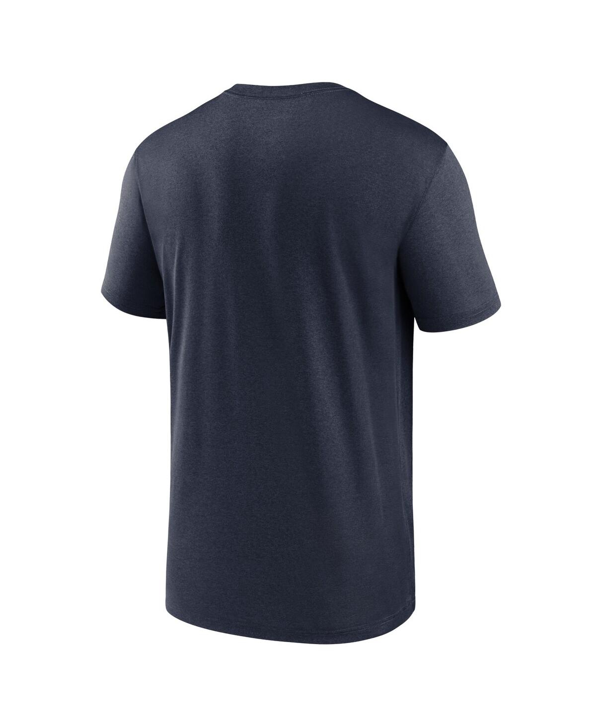 Nike Chicago Bears Primetime Wordmark Essential  Men's Nfl T-shirt In Navy