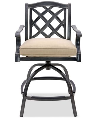 Wythburn 5-pc. Outdoor Bar Height Fire Pit Chat Set, Created for Macys