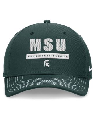 Men's and Women's Green Michigan State Spartans 2024 Sideline Adjustable Hat