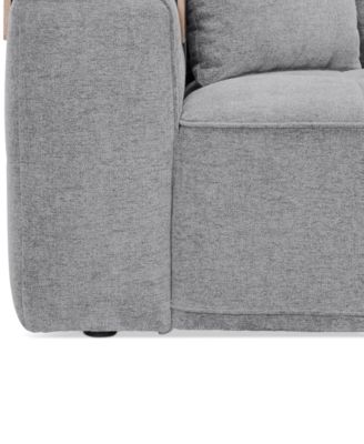 CLOSEOUT! Nycolle 7-Pc. Modular Fabric L-Shape Sectional with 1 Console, Created for Macy's