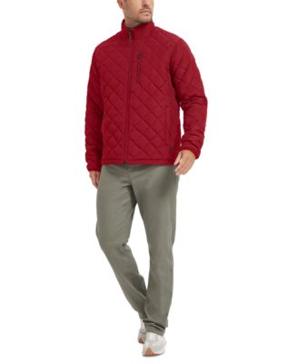 Men's Diamond Quilted Heritage Jacket, Created for Macy's  