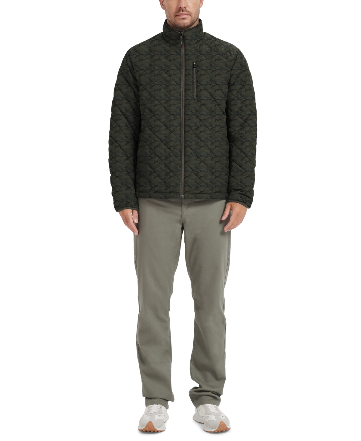 Hawke Co. Men s Diamond Quilted Jacket Created for Macy s Dark Forest Smart Closet