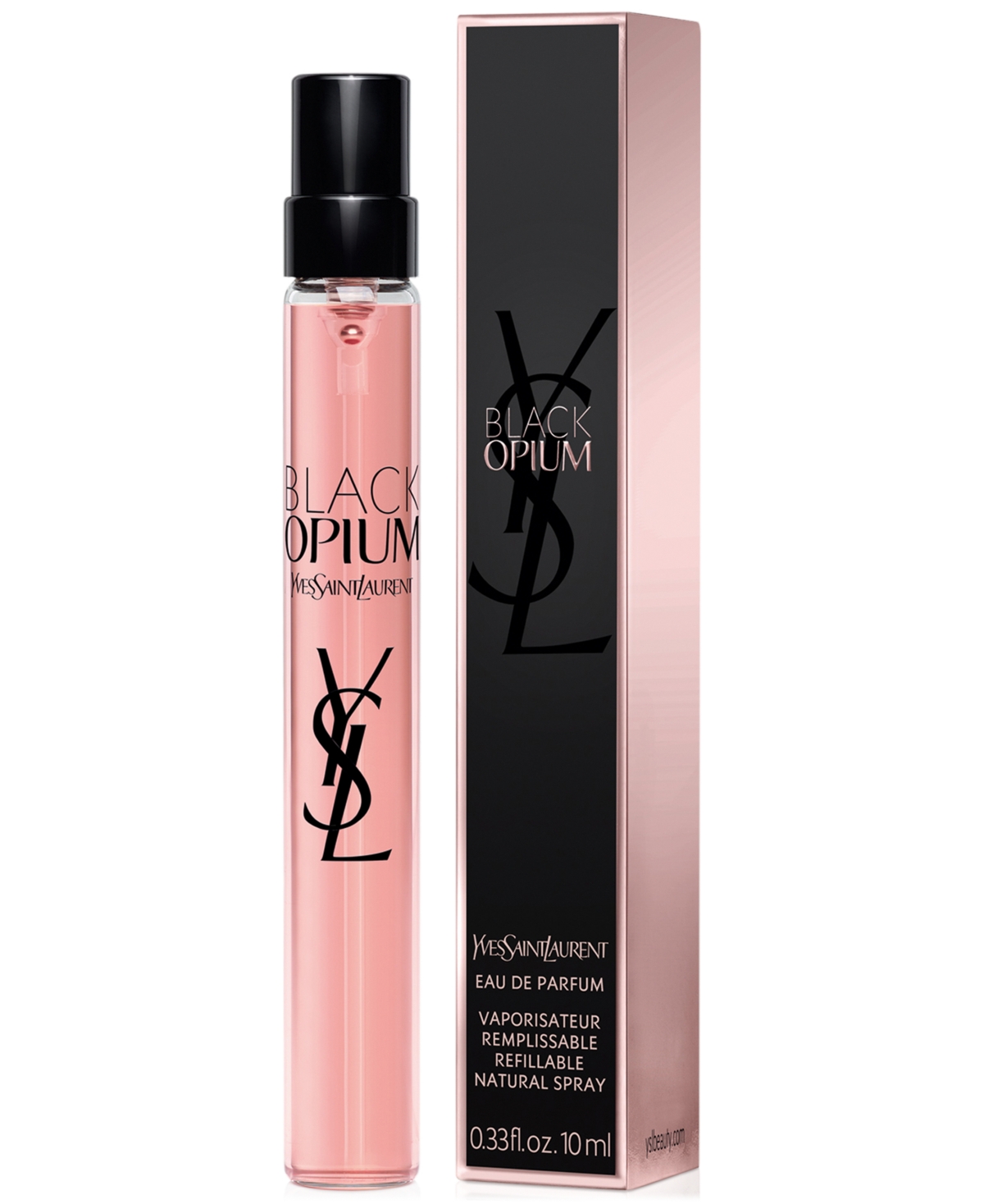 Saint Laurent Black Opium Eau De Parfum Fragrance Spray, 0.33 oz In No Color